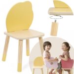 Pastelowe krzesełko grace dla dzieci 3+ (lemon), zabawka dla dzieci, Classic World