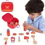 Zestaw małego strażaka dla dzieci 11 el., zabawka dla dzieci, Tooky Toy