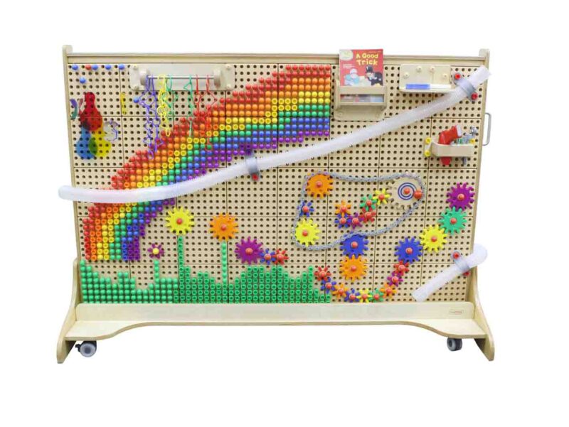 Wolnostojąca tablica naukowa kreatywna STEM Masterkidz 166 x 125, zabawka dla dzieci