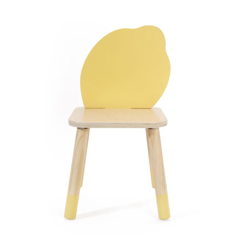 Pastelowe krzesełko grace dla dzieci 3+ (lemon), zabawka dla dzieci, Classic World