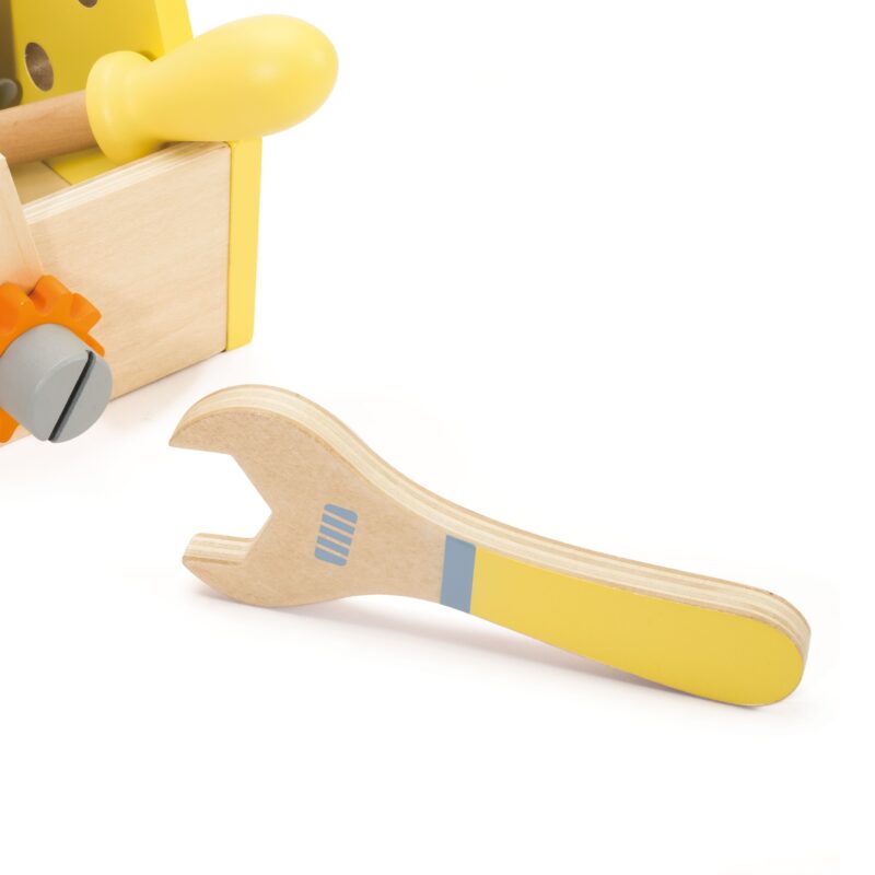 Drewniany zestaw narzędzi skrzynka 20 el., zabawka dla dzieci, Classic World