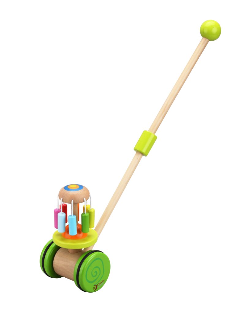 Pchanka karuzela na spacer Classic World, zabawka dla dzieci