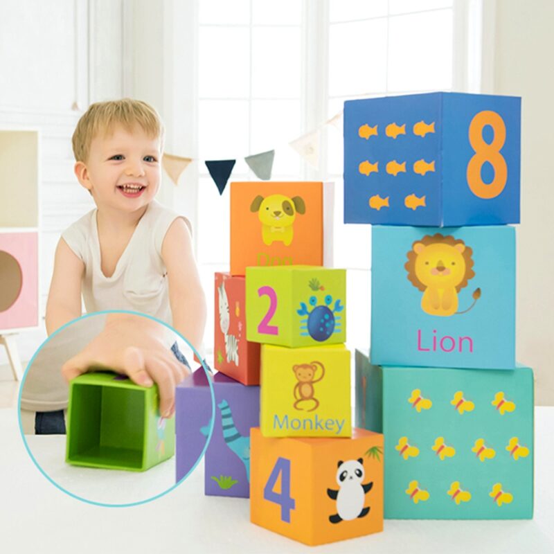 Magic box klocki układanka wieża pudełko zabawka edukacyjna, zabawka dla dzieci, Classic World