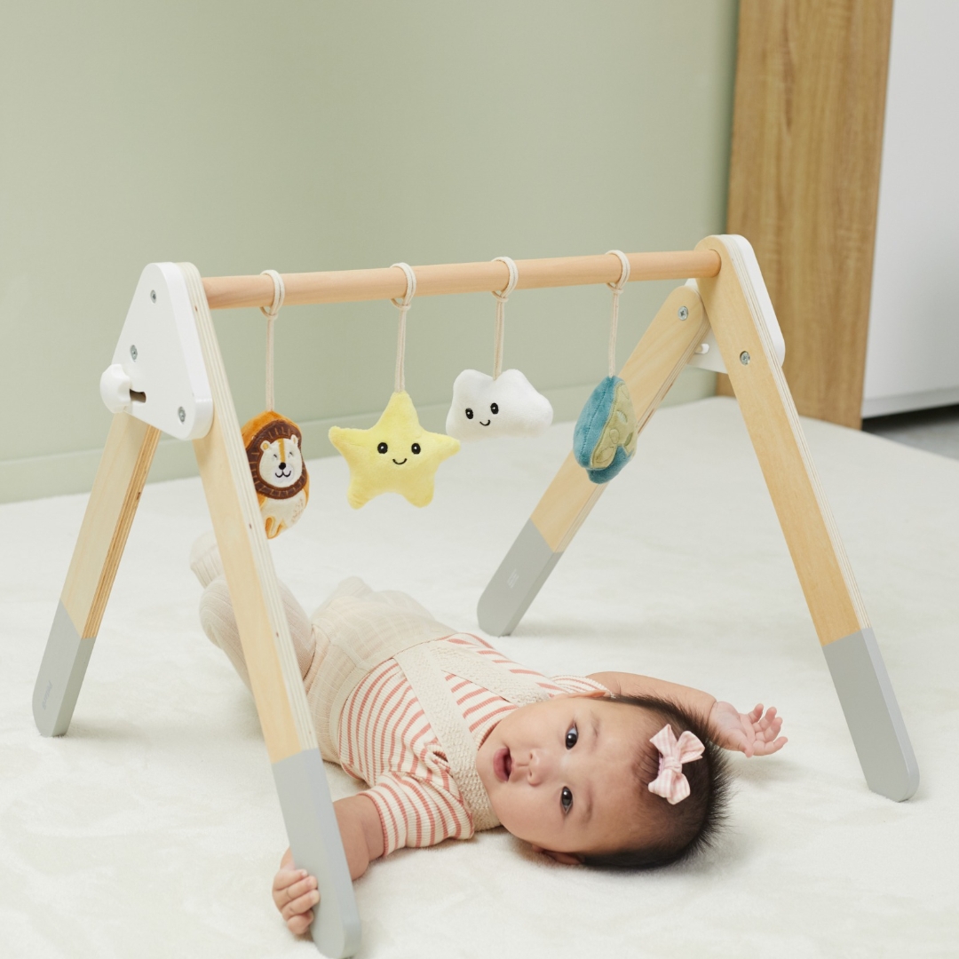 Pałąk stojak dla niemowląt baby gym, zabawka dla dzieci, Viga PolarB
