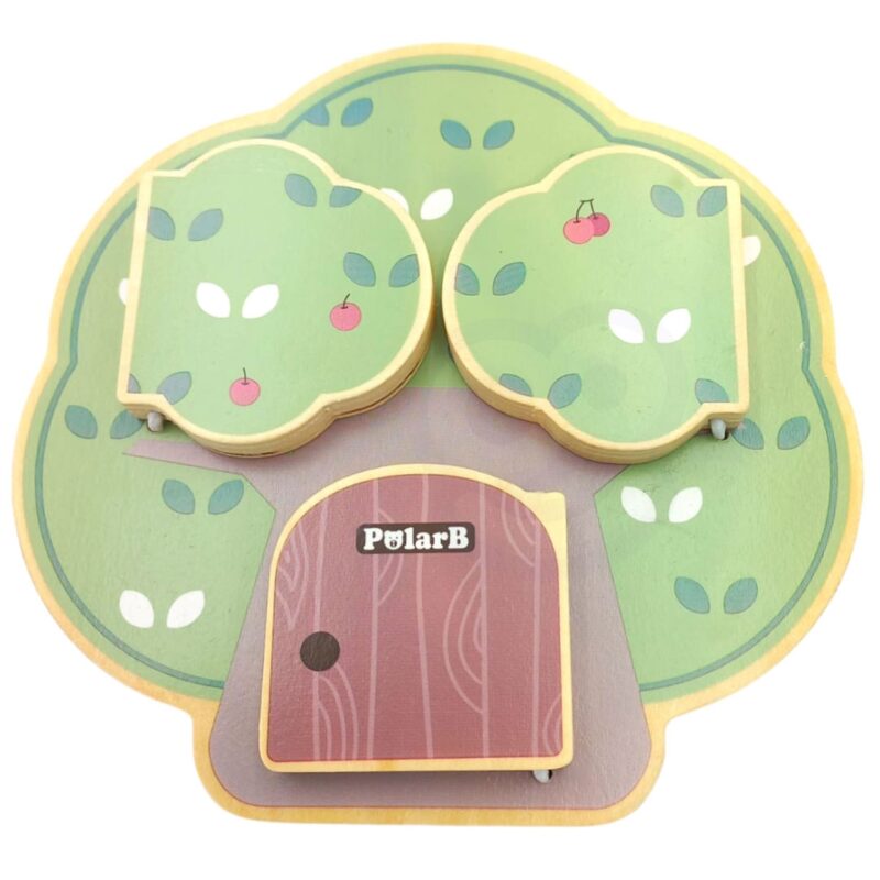 Drewniana tablica manipulacyjna las, zabawka dla dzieci, Viga PolarB