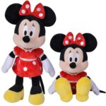 Disney maskotka Myszka Minnie 25 cm przytulanka, zabawka dla dzieci, Simba