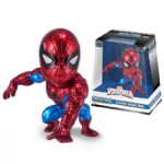 Marvel figurka Spiderman metalowa 10 cm klasyczny, zabawka dla dzieci, Jada