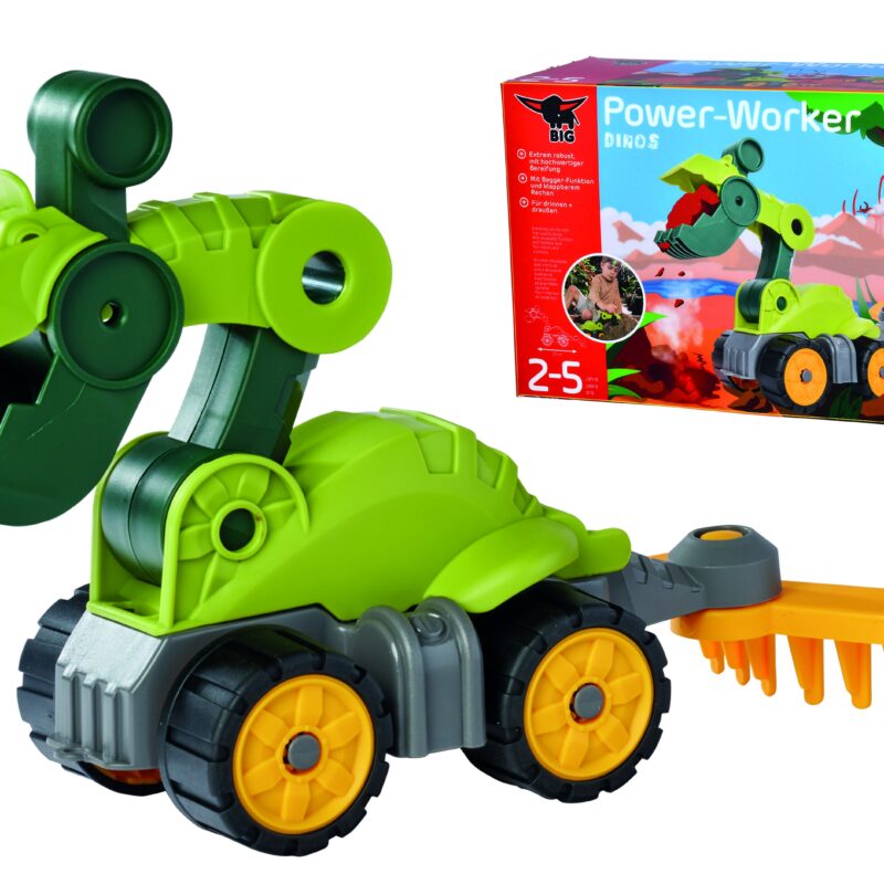 Koparka dinozaur power worker - zabawka do piasku, zabawka dla dzieci, Big