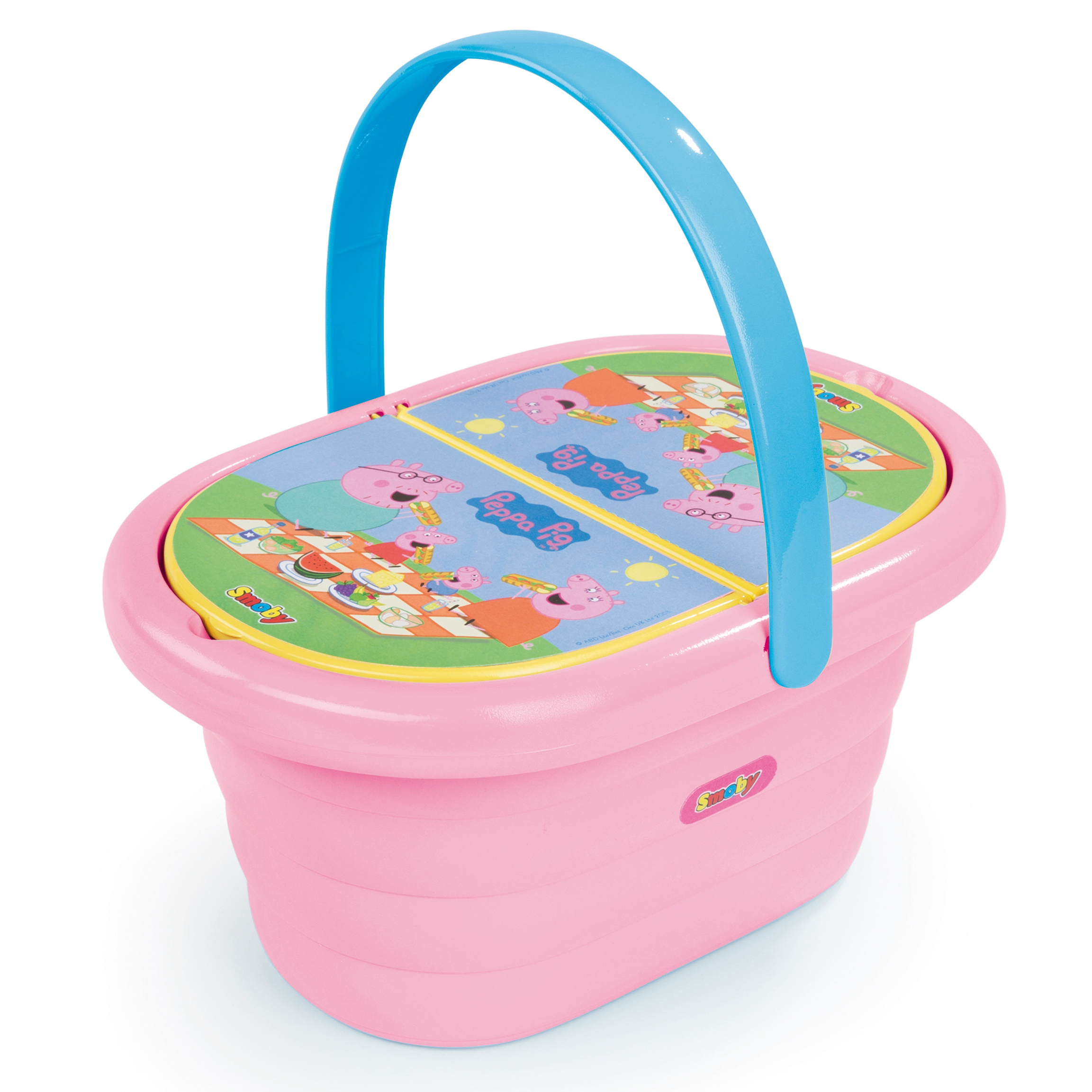 Koszyk piknikowy - Świnka Peppa z akcesoriami, zabawka dla dzieci, Smoby