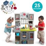 Duża interaktywna kompaktowa kuchnia dla dzieci, zabawka dla dzieci, Step2