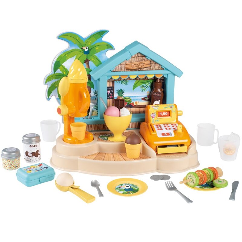 Bar plażowy beach bar plaża, zabawka dla dzieci, Smoby