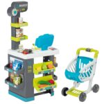Supermarket z wózkiem i kasą - sklep, zabawka dla dzieci Smoby