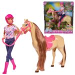 Lalka Steffi Love z koniem i akcesoriami, zabawka dla dzieci SIMBA