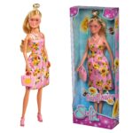 Lalka Steffi w słonecznikowej sukience, zabawka dla dzieci, Simba
