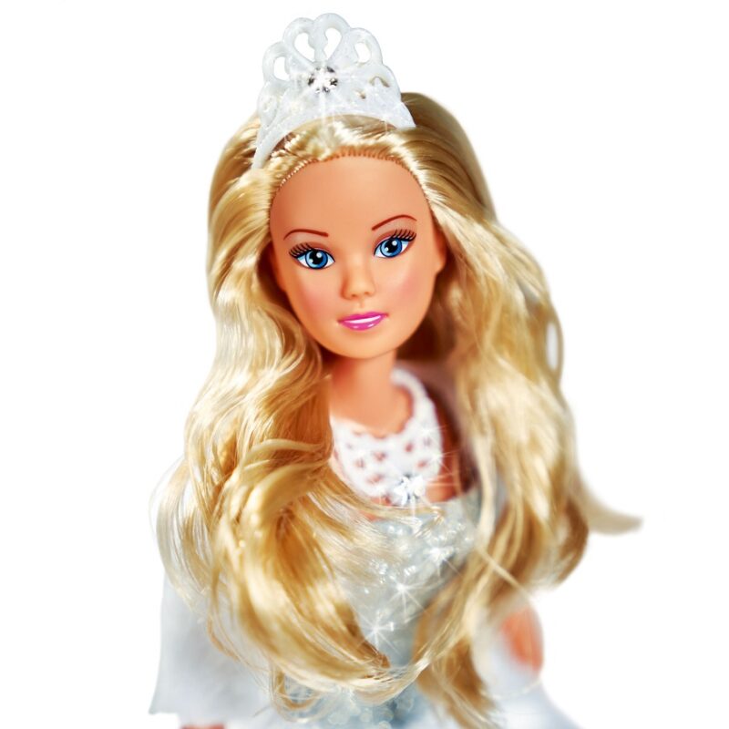 Lalka Steffi biały sen - w sukni ślubnej balowej, zabawka dla dzieci, SIMBA