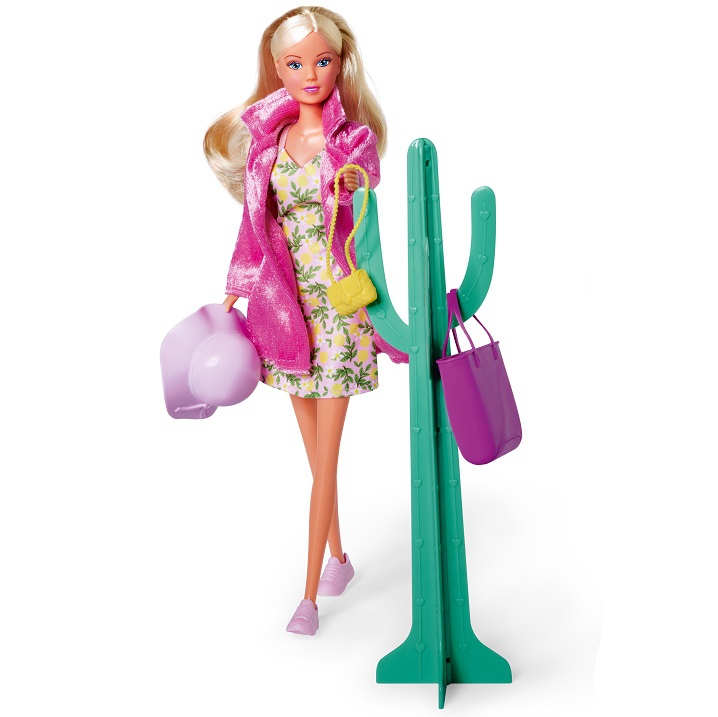 Lalka Steffi zestaw fashion - moda, kaktus, zabawka dla dzieci, Simba