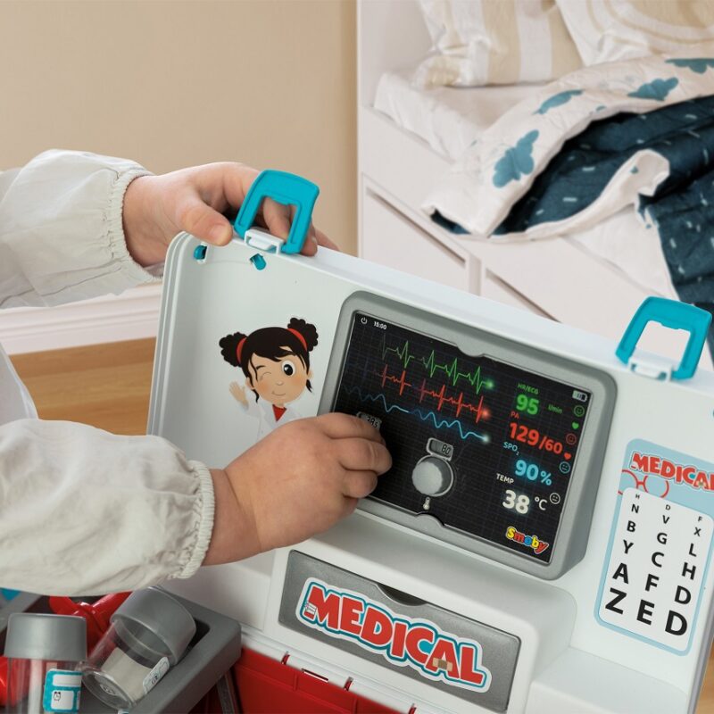 Torba medyczna, torba lekarza z akcesoriami, zabawka dla dzieci, Smoby