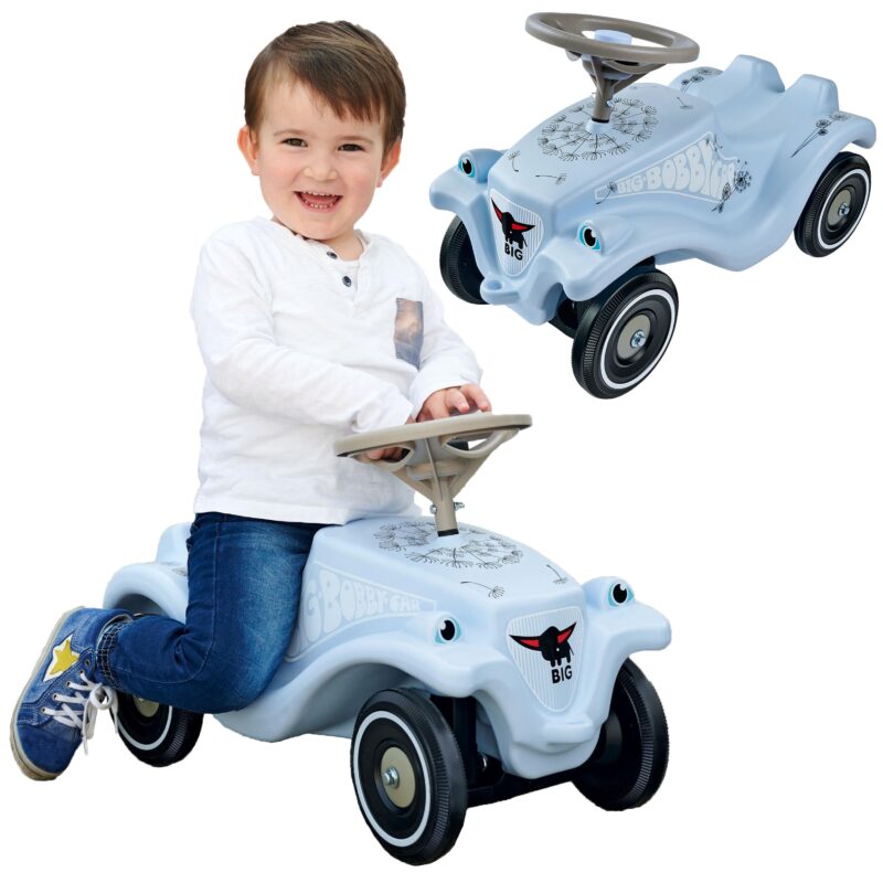 Jeździk bobby car classic z klaksonem - niebieski, zabawka dla dzieci, Big