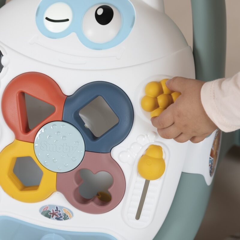 Little chodzik 3w1 pchacz interaktywny wózek, zabawka dla dzieci, Smoby
