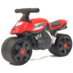 Jeździk racing - czerwony, szerokie koła, zabawka dla dzieci, FALK