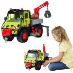 Pojazd meRCedes unimog u530 - samochód, dźwig, zabawka dla dzieci, Dickie