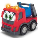 Abc samochodzik Volvo trucky śmieciarka, zabawka dla dzieci, Dickie