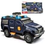 Swat jednostka specjalna - samochód, pojazd specjalny, 34 cm, zabawka dla dzieci, Dickie