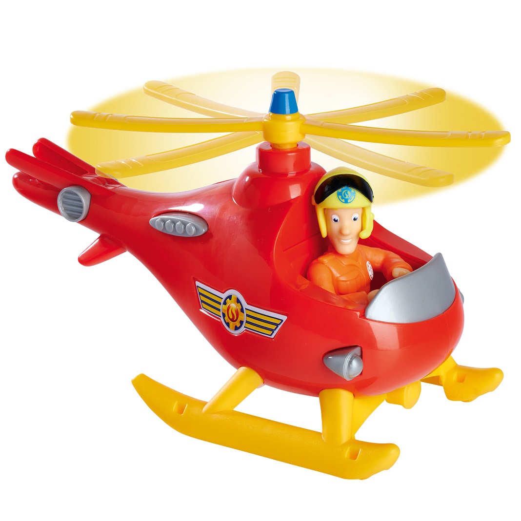 Strażak sam - helikopter wallaby - mini figurka, zabawka dla dzieci, Simba
