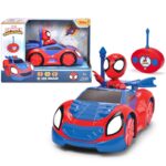 Disney Marvel Spidey - samochód zdalnie sterowany - kabriolet RC roadster, zabawka dla dzieci, Jada