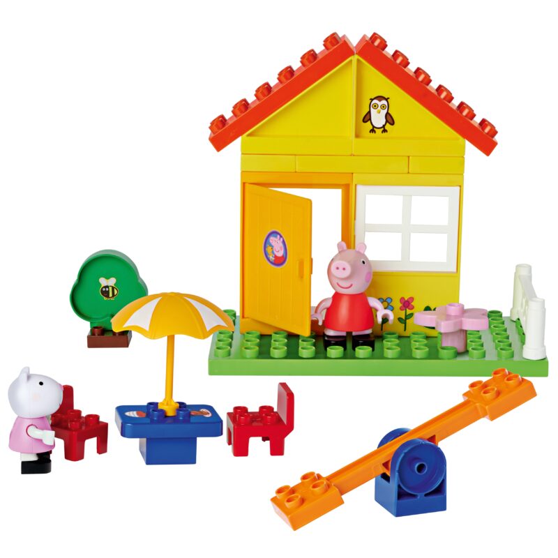 Klocki bloxx Świnka Peppa domek ogrodowy 18m+, zabawka dla dzieci, Big