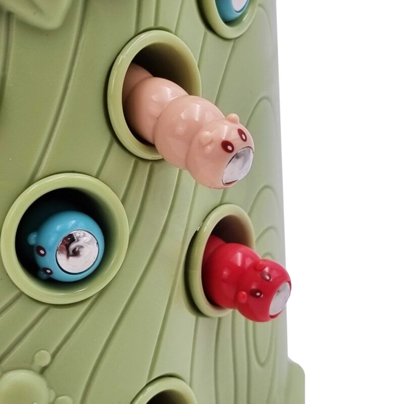 Gra zręcznościowa - złap robaka + 2 dziecioły, zabawka dla dzieci, Woopie