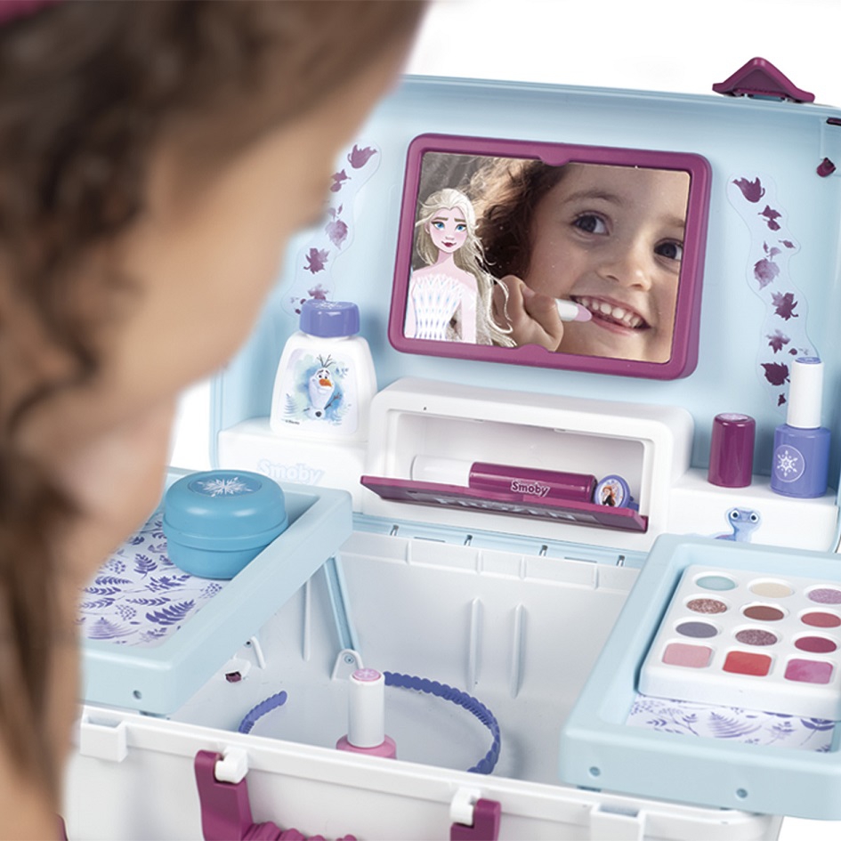Kraina lodu walizka beauty frozen salon urody, zabawka dla dzieci, Smoby
