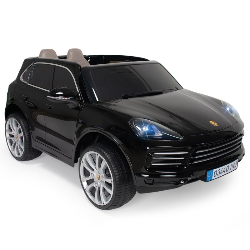 Porsche cayenne s samochód dwuosobowy na akumulator 12V r/c mp3, zabawka dla dzieci, INJUSA
