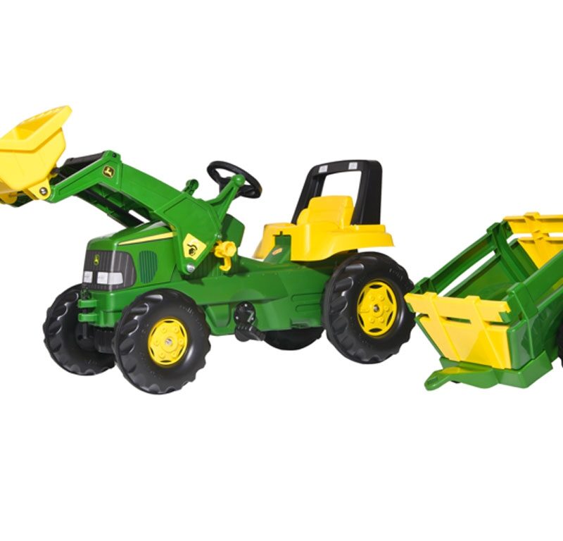 Rollyjunior - traktor na pedały - John Deere, zabawka dla dzieci, Rolly Toys