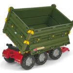 Rollytrailer wielka przyczepa 3 osie multi trailer, zabawka dla dzieci, Rolly Toys