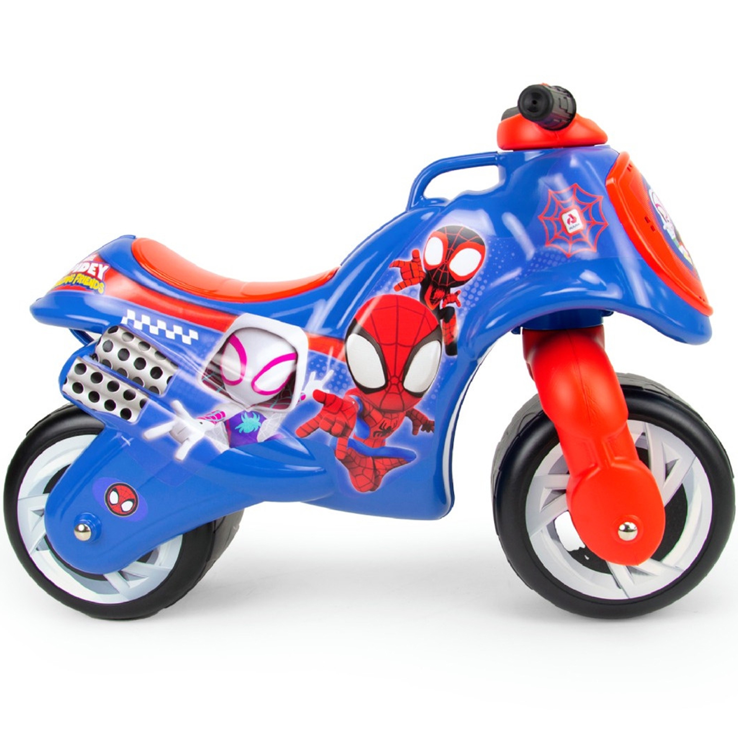 Spiderman jeździk motor odpychacz, zabawka dla dzieci, INJUSA