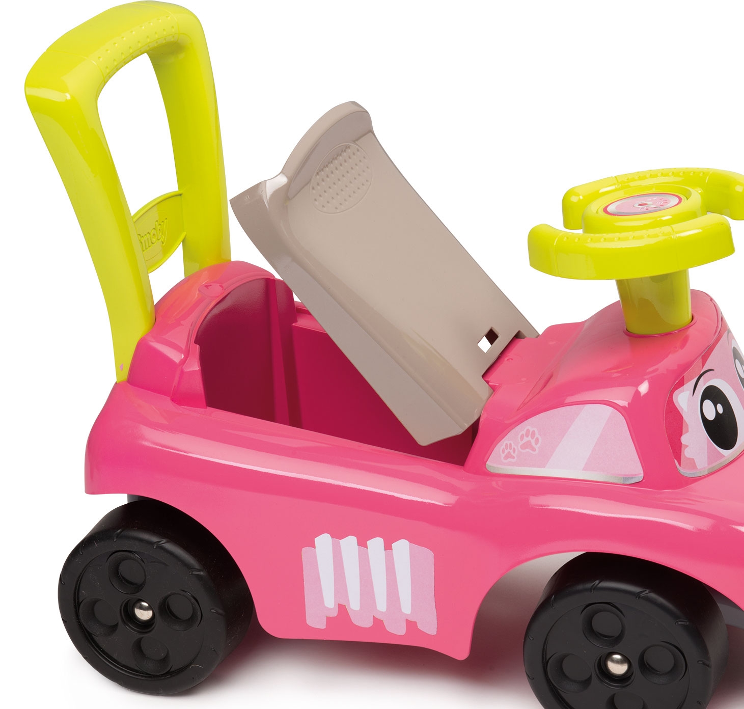Jeździk ride on różowy, zabawka dla dzieci, Smoby