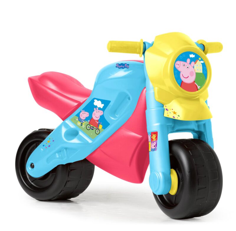 Jeździk motoFeber Świnka Peppa dla dzieci, zabawka dla dzieci, Feber