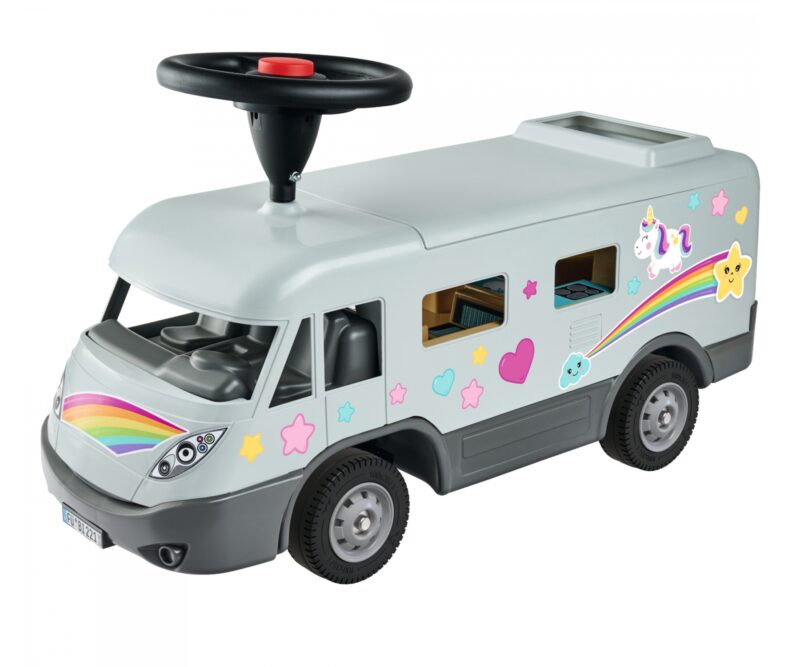 Jeździk kamper samochód kempingowy auto dla dzieci + dźwięk, zabawka dla dzieci, Big
