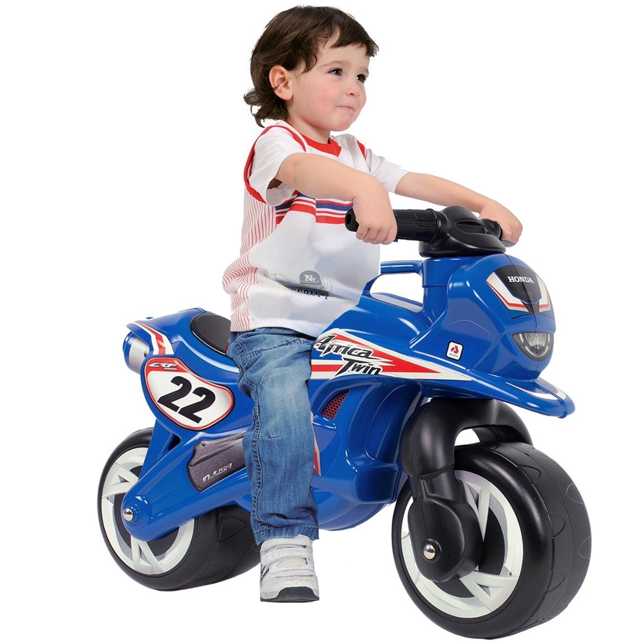 Jeździk motor ścigacz honda biegowy, zabawka dla dzieci, INJUSA