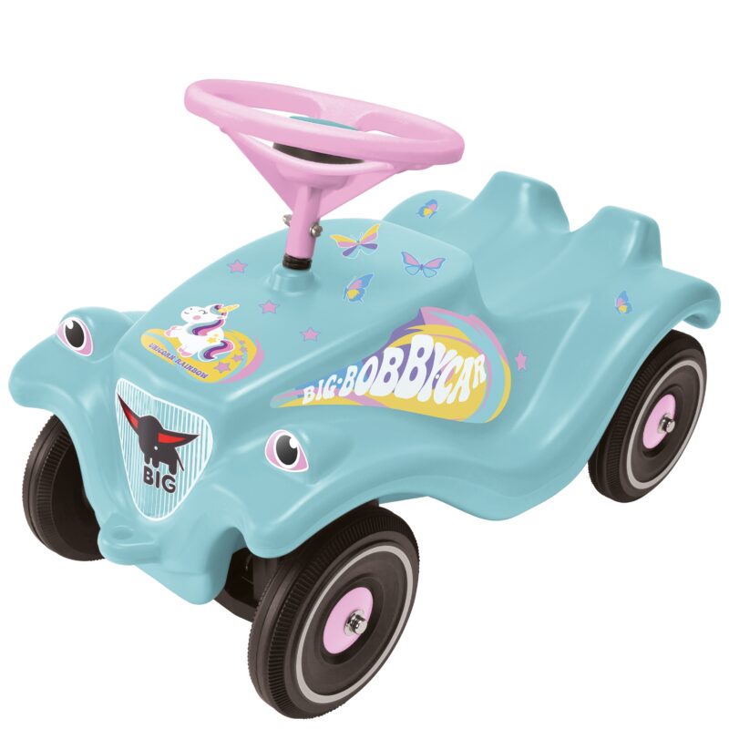 Jeździk bobby car classic z klaksonem jednorożec, zabawka dla dzieci, Big