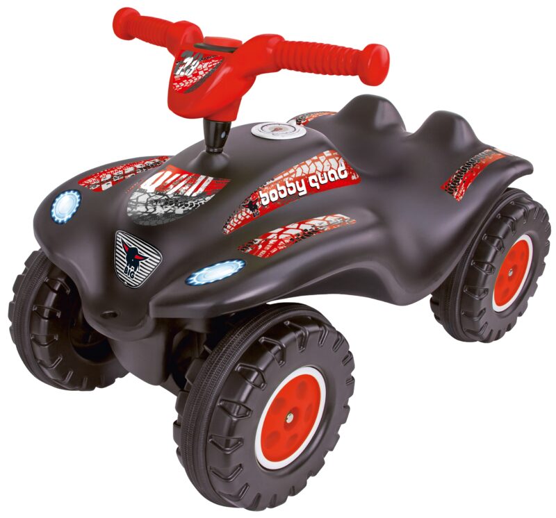 Jeździk bobby quad racing czarny, zabawka dla dzieci, Big