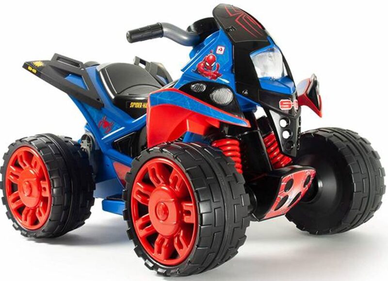 Spiderman quad elektryczny na akumulator 12V, zabawka dla dzieci, INJUSA