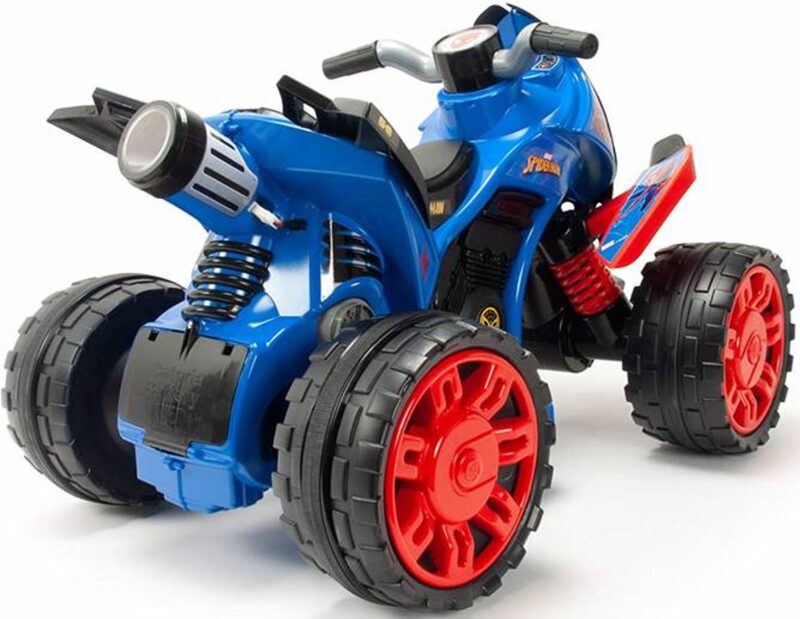 Spiderman quad elektryczny na akumulator 12V, zabawka dla dzieci, INJUSA