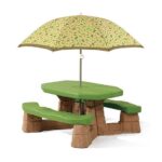 Stół - stolik piknikowy z parasolem, zabawka dla dzieci, Step2