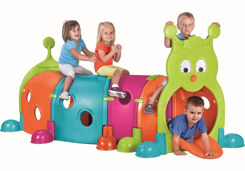 Duży tunel dla dzieci gąsienica xxl modułowy plac zabaw, zabawka dla dzieci, Feber