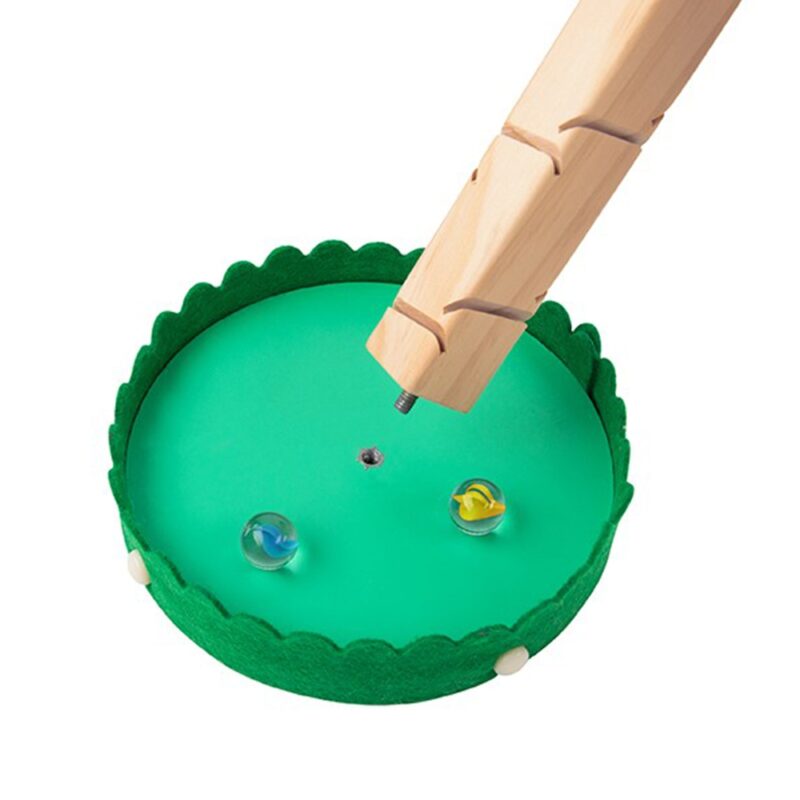 Drewniana kolorowa wieża wirująca dla dzieci, zabawka dla dzieci, Tooky Toy