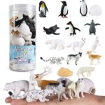 Zestaw figurki zwierzęta arktyczne 16 szt., zabawka dla dzieci, Woopie