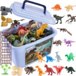 Zestaw figurki dinozaury 40 szt., zabawka dla dzieci, Woopie