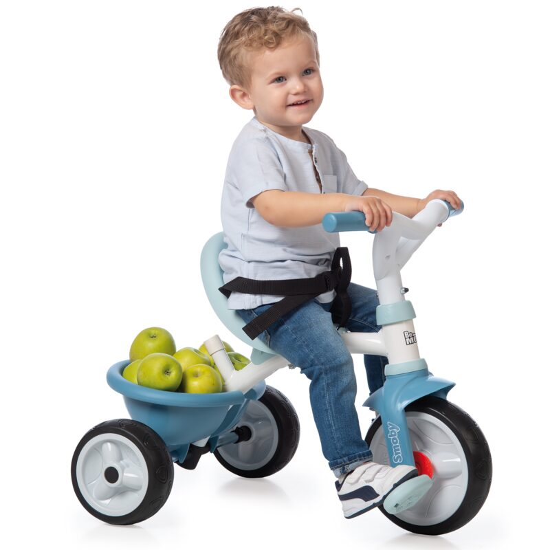 Rowerek trójkołowy be move niebieski, zabawka dla dzieci, Smoby